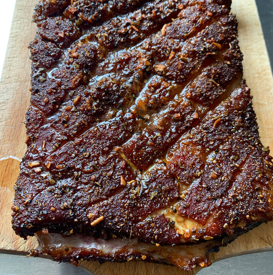 Smoked Lamb Ribs