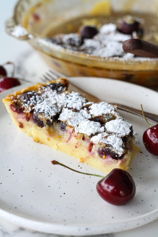 Smoked Cherry Clafoutis Recipe