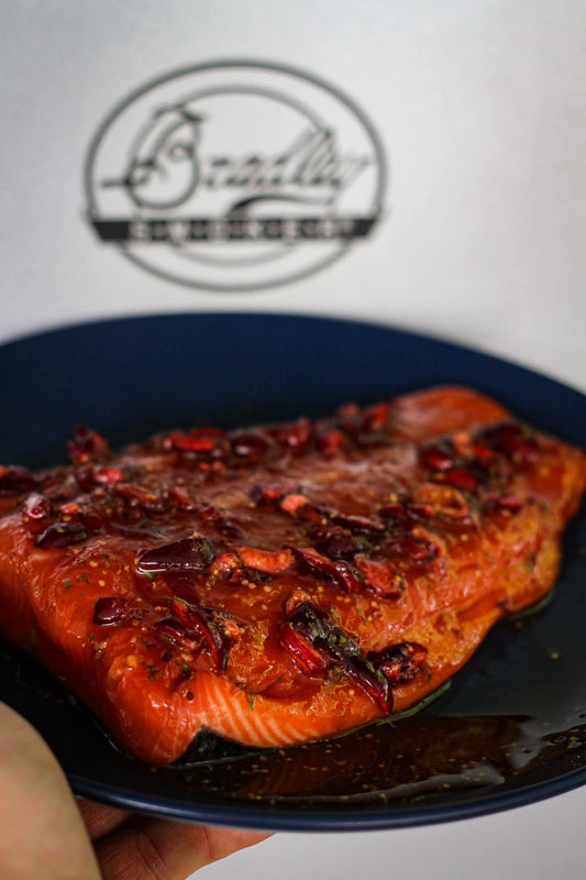 Wild Cherry Hot Smoked Salmon