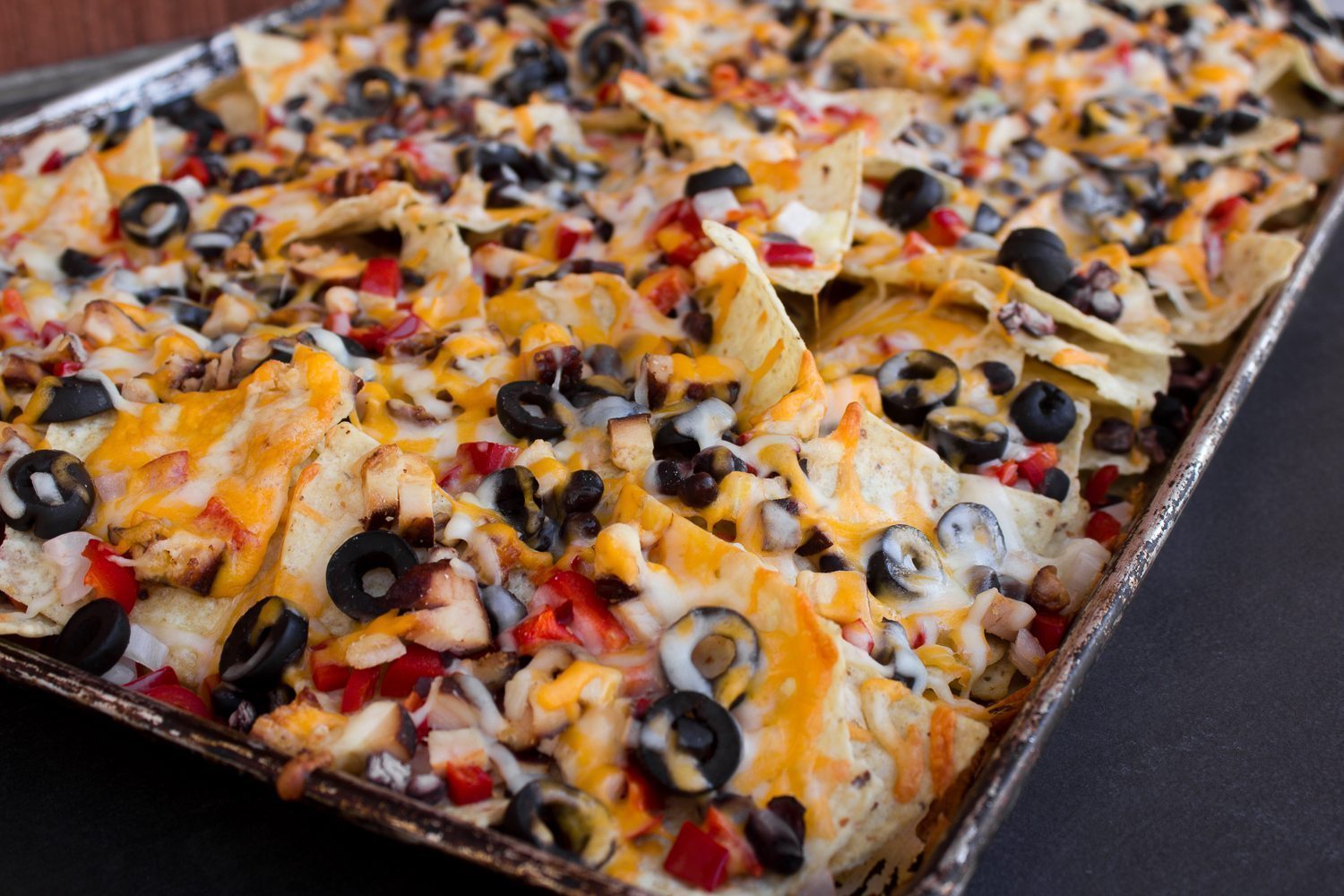 Smoked Chicken and Black Bean Nachos Recipe