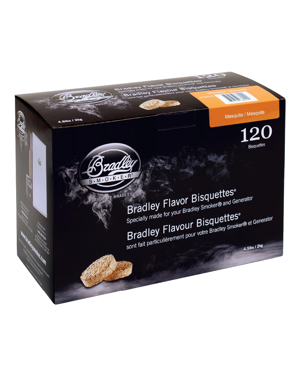 Bisquettes Mesquite dla palaczy Bradley