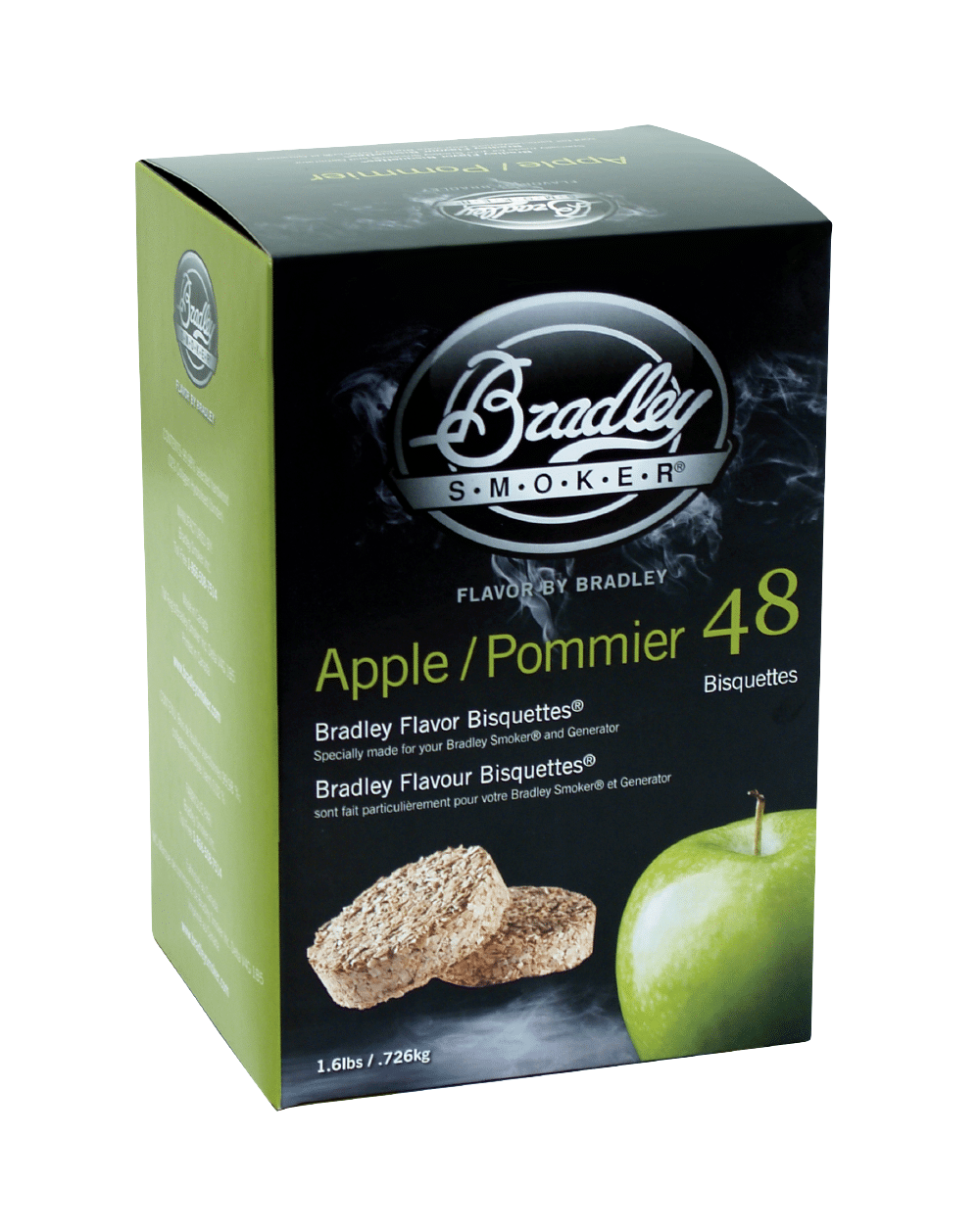 Bisquettes jabłkowy dla palaczy Bradley