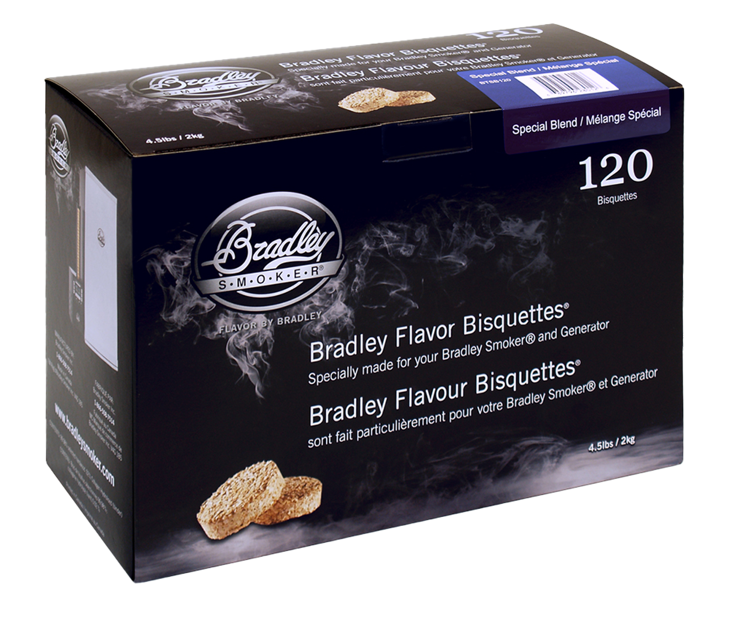 Specjalna mieszanka bisquettes dla palaczy Bradley